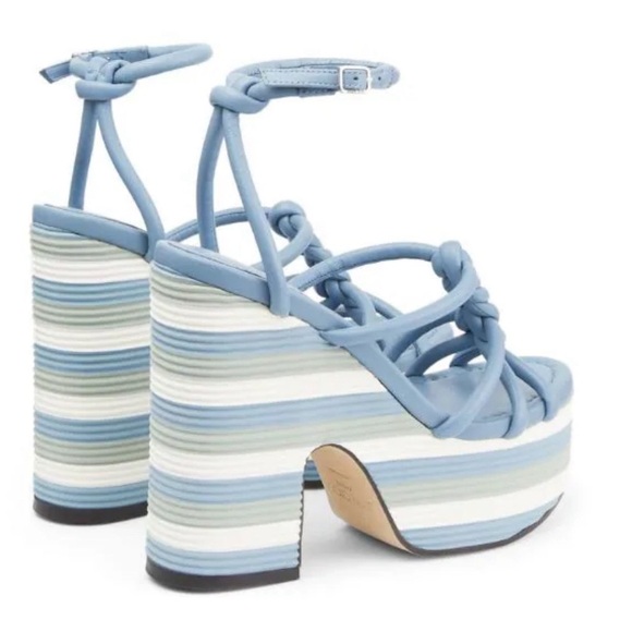 Jimmy Choo Clare 130mm Chunky Platform Sandals - Picture 3 of 7